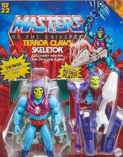 MOTU ORIGINS TERROR CLAWS SKELETOR  - HEAD HUNTER STORE.