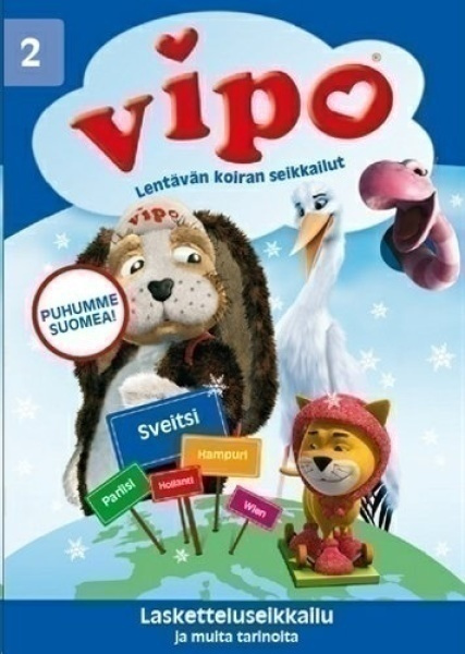 Vipo - Lentävän koiran seikkailut Osa 2 (DVD) ALE!