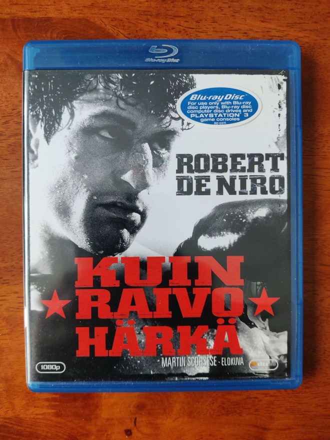 Kuin raivo härkä - Blu-ray