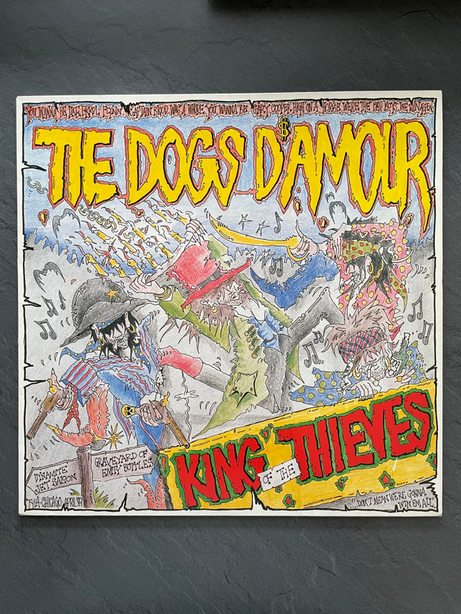 The Dogs D’Amour King Of The Thieves LP Vinyl