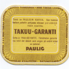 Kahvilappu Paulig  TAKUU-GARANTI - pikkukuva 1