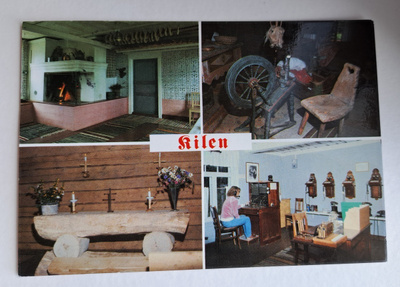Virosta, kortti Kiilin museoalueelta, kulkenut 1984