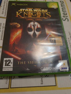 Xbox Star Wars Knights of the old republic II peli B