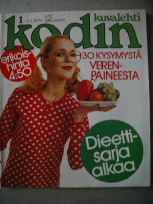 Kodin Kuvalehti Nro 1/1979. (19.3)