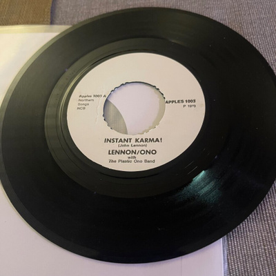 LENNON * ONO: Instant Karma * Who Has Seen…* FIN 1970