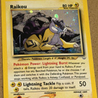 Pokémon Raikou 13/64 Holo Neo Revelation Vintage WOTC Rare - pikkukuva 5