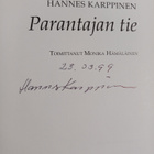 Hannes Karppinen : Parantajan tie (signeerattu) - pikkukuva 3