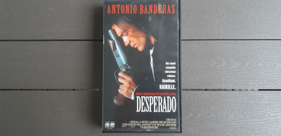 VHS: Desperado (Antonio Banderas, Salma Hayek,Tarantino 1995