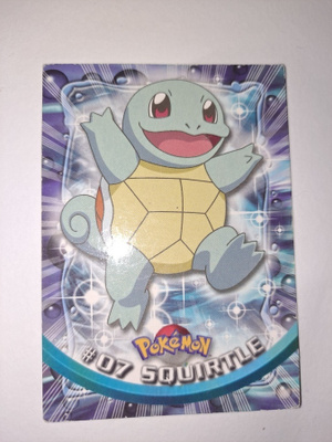 Pokemon Topps keräilykortti #07 Squirtle