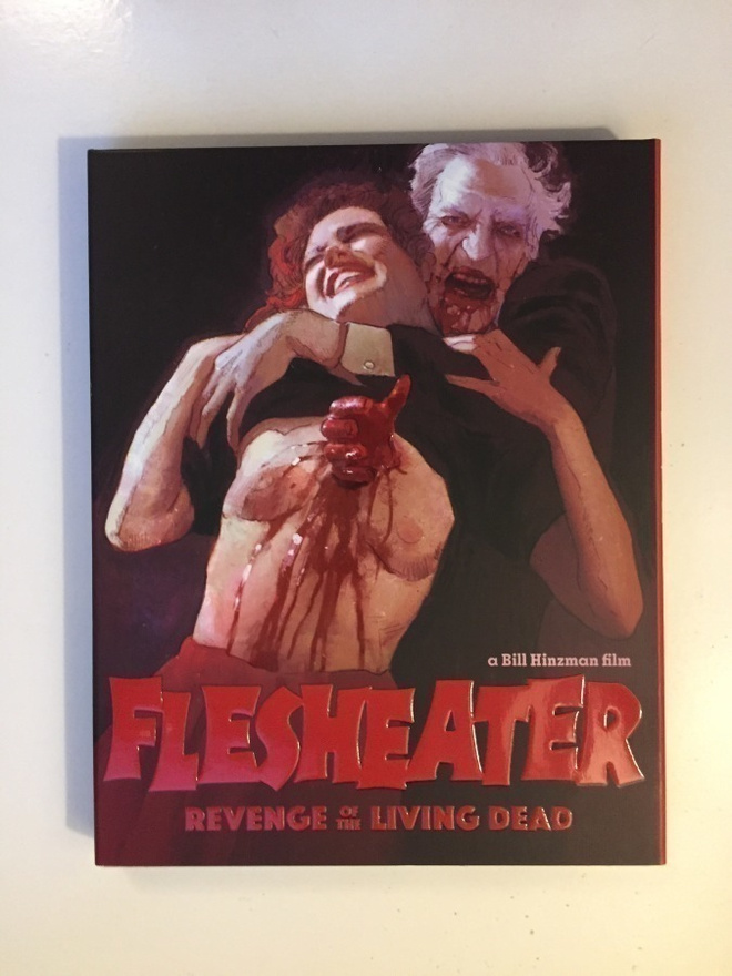 FleshEater (4K Ultra HD + Blu-ray) Slipcover (1988) UUSI