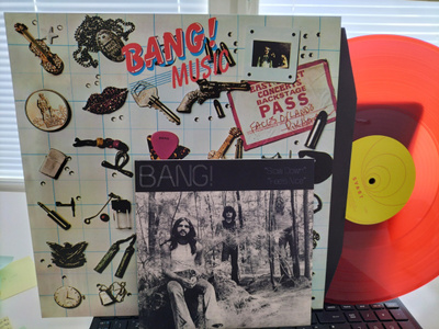 BANG, Music, LP + EP (Red vinyl!), FIN -16 UPEA KUNTO !!
