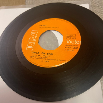 EERO : Unta en saa * Viidakko - Jim *FIN 1969