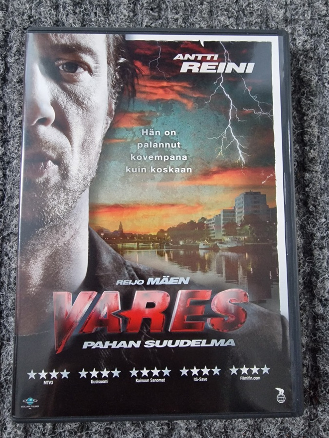 Vares - Pahan Suudelma (Antti Reini) DVD