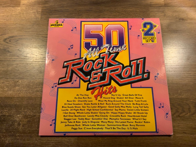 50 Rock n Roll Hits tupla LP