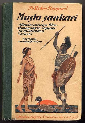 Haggard, H. Rider: Musta sankari (1.p., 1922)