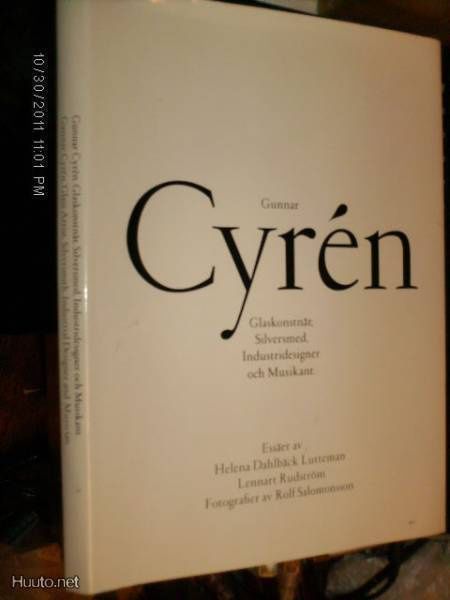 GUNNAR GYREN Glaskonstnär Silversmed Industridesigner och