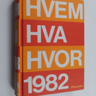 Hvem Hva Hvor 1982 - pikkukuva 1