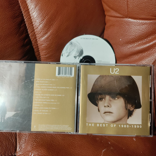 U2-the best of 1980-1990 CD.