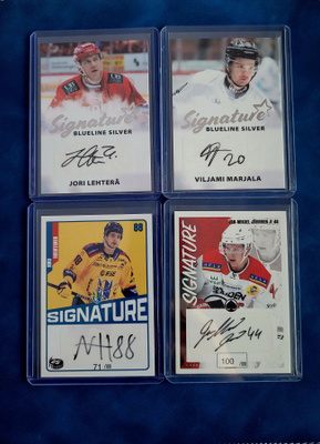 Liigan nimmarikortit (15€), Cardset & Blueline