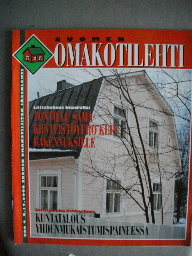 Suomen omakotilehti Nro 4/2000 19.3)