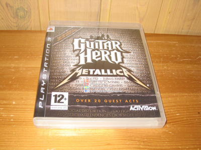 Guitar Hero Metallica Ps3
