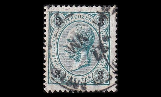 Itävalta 52L o Franz Joseph 3 Kr (L13) (1890)