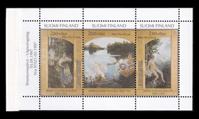 1395-7hb ** Pro Filatelia Aino taru vihkolehti (1997)