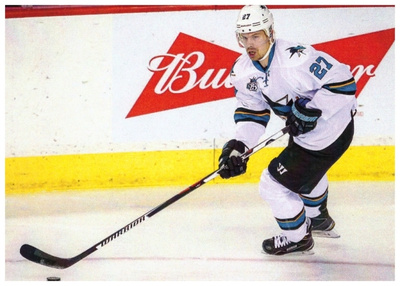 JOONAS DONSKOI San Jose Shaks Postikortti
