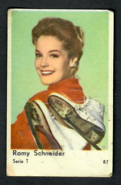 Keräilykuva - Romy Schneider Serie T 87