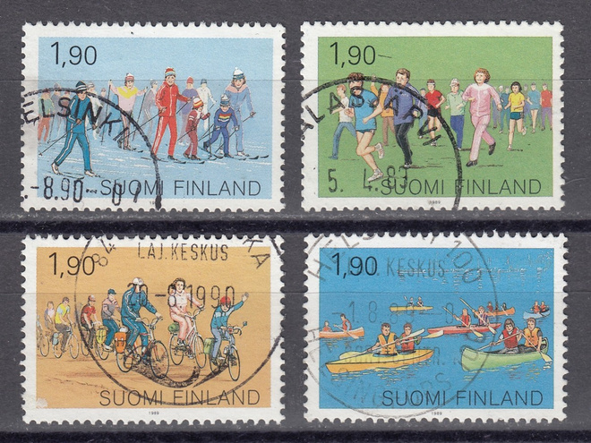 1989 Lape 1071 - 1074 Joukkoliikunta