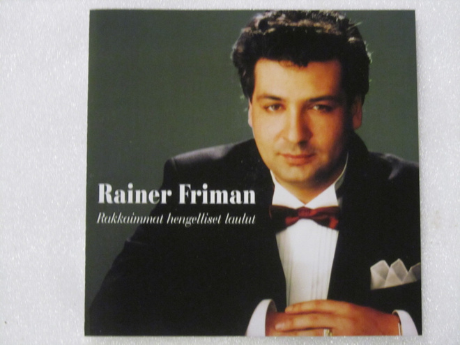 Rainer Friman • Rakkaimmat Hengelliset Laulut CD