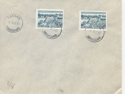 FDC 1949 Lappeenranta
