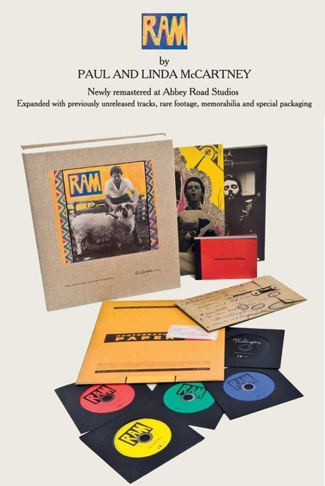 Paul & Linda McCartney Deluxe CD Box " Ram " / Numbered Edit
