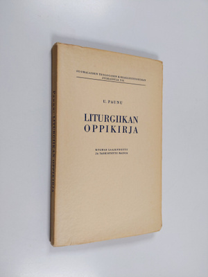 U. Paunu : Liturgiikan oppikirja