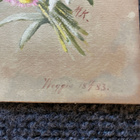 Käsinmaalattu postikortti vuodelta 1883 - pikkukuva 2