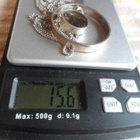 O. Mättö iso Riipus 15,6g Hopea Vintage - pikkukuva 5