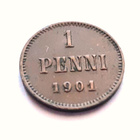 1 penni 1901 - pikkukuva 1