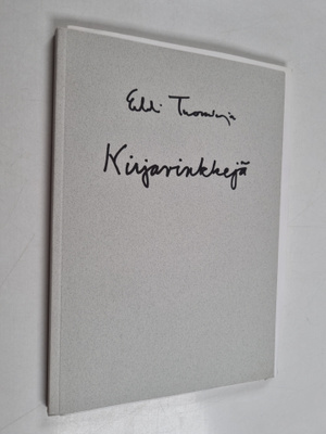 Erkki Tuomioja : Kirjavinkkejä (+signeerattu kortti)