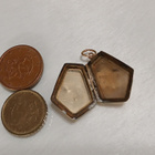Vintage Medaljonki riipus aurinko käsityö kaiverrettu - pikkukuva 3