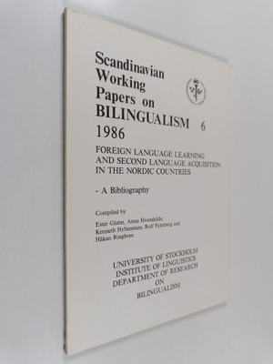 Foreign language learning and second language acquisition...