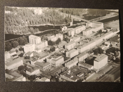 VANHA Postikortti Kajaani 1964 Karhumäki Alkup.Mallikappale
