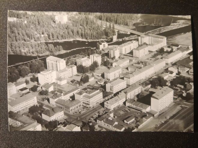 VANHA Postikortti Kajaani 1964 Karhumäki Alkup.Mallikappale