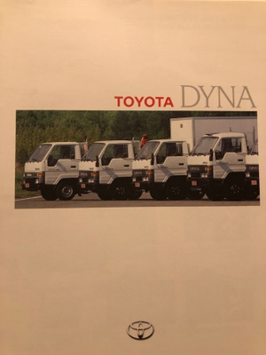 Myyntiesite Toyota Dyna - 1991