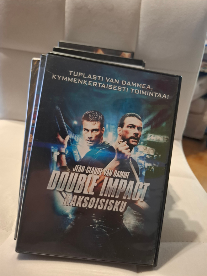 Kaksoisisku -Double Impact DVD