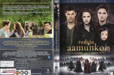 TWILIGHT AAMUNKOI OSA 2 (4 546) k -FI- DVD (2) 2012 2 dvd