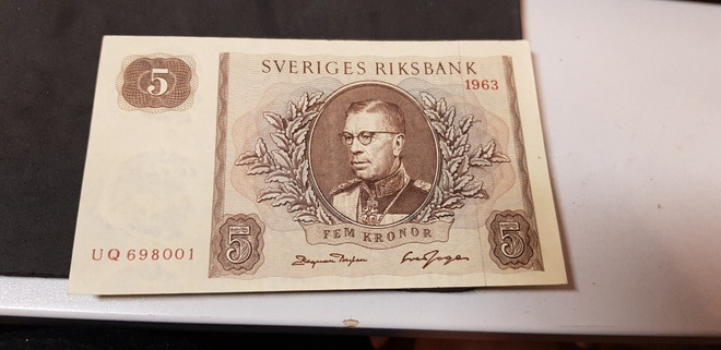 5 kr ruotsi 1963   kl 6