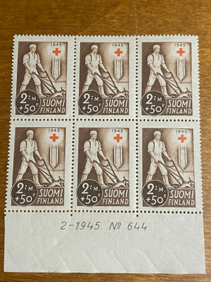 PR 1945 2MK+50PEN NUMERO KUUSILO**