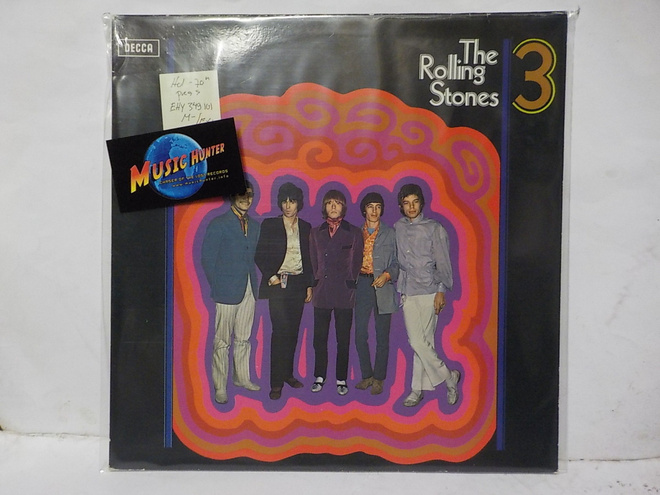 THE ROLLING STONES - 3 M-/EX+ HOL -70´S PRESS LP