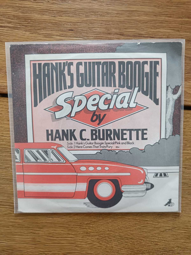 AUCTION - HANK C. BURNETTE 7"