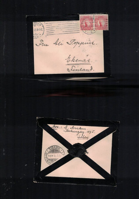 Surukuori / sinettikuori 1912 / 1913